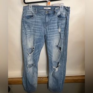 Distressed Denim Jeans